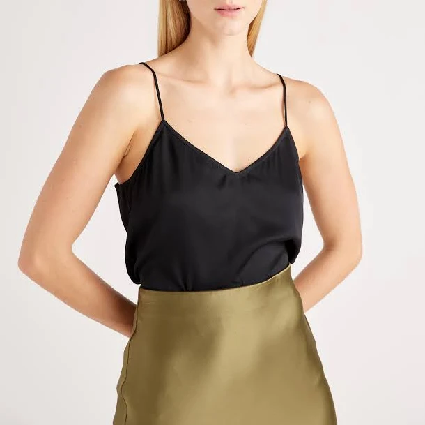 Quince Women's Washable Stretch V-Neck Cami