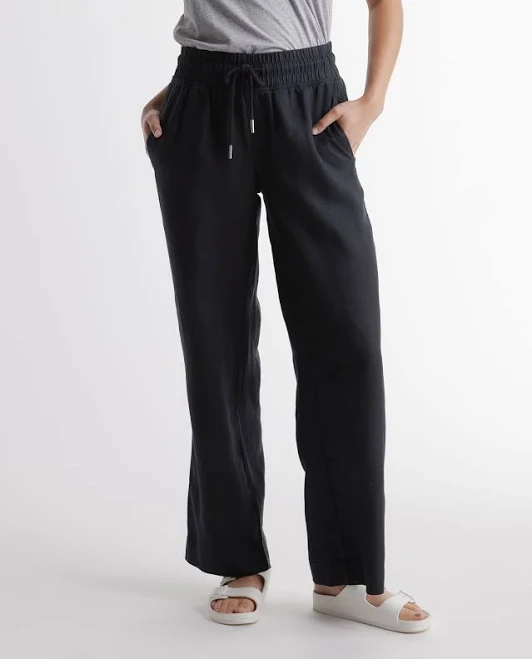 Quince Women's European Linen Wide Leg Pants