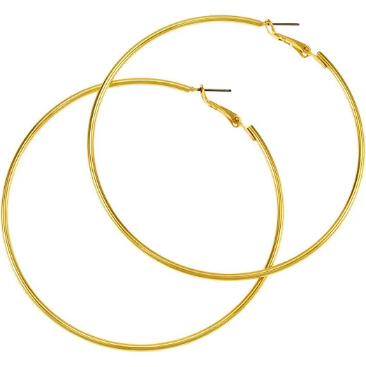 New Directions Oversized Hoop Earrings