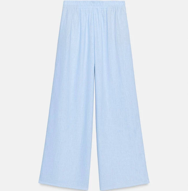 Zara Wide Linen Pants
