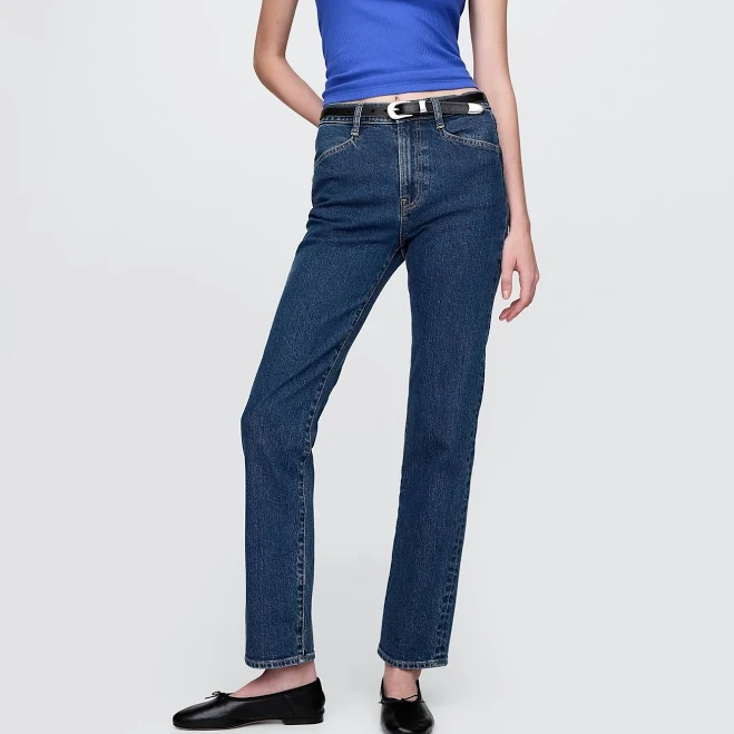 Gap Women's High Rise '90s Slim Straight Jeans