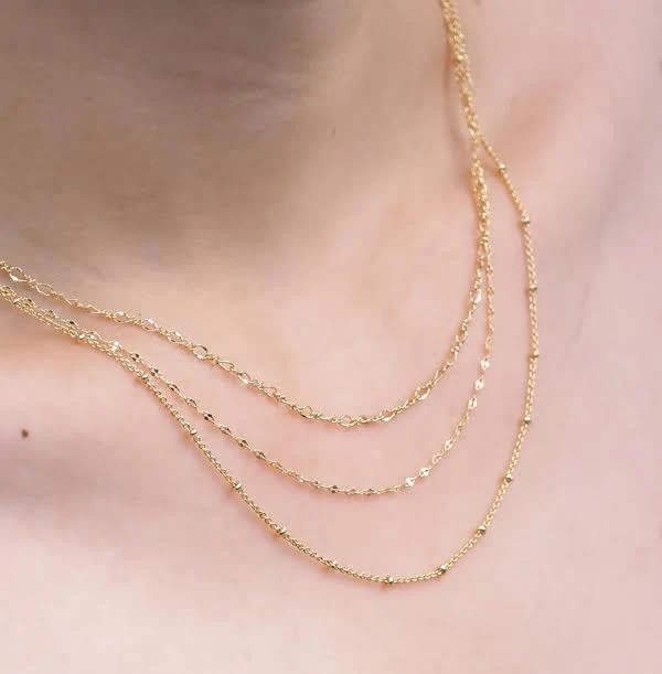 Delicate Layered Chain Necklace