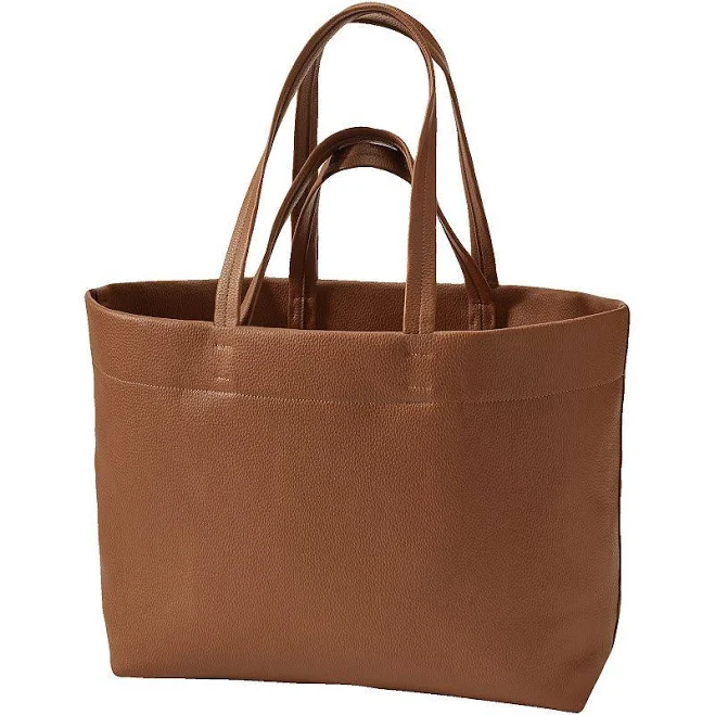 Lands' End Women's Faux Leather Tote