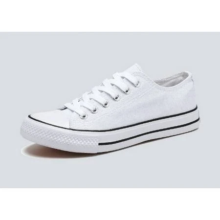 Classic Fashion Low-top Lace-Up Canvas Sneakers