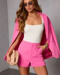 Vici Standards Pocketed Tailored Shorts