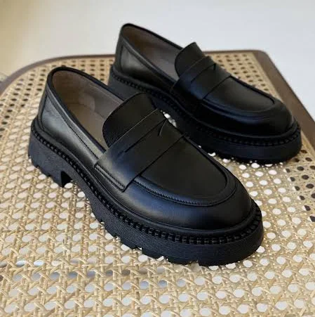 Women's Platform Penny Loafers