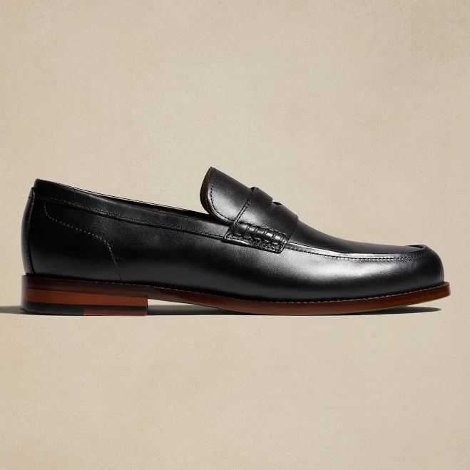 Men's Leather Penny Loafers