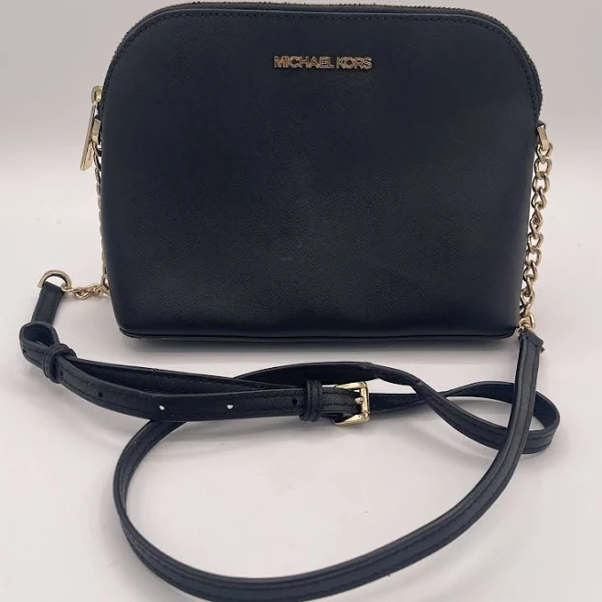 Michael Kors Cindy Dome Saffiano Leather Crossbody Bag