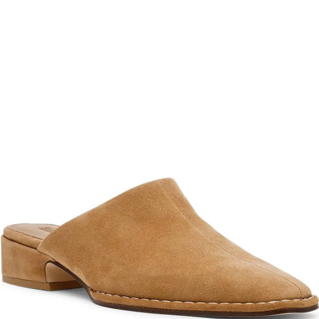 Steve Madden Women's Dessa Suede Slip-On Mules