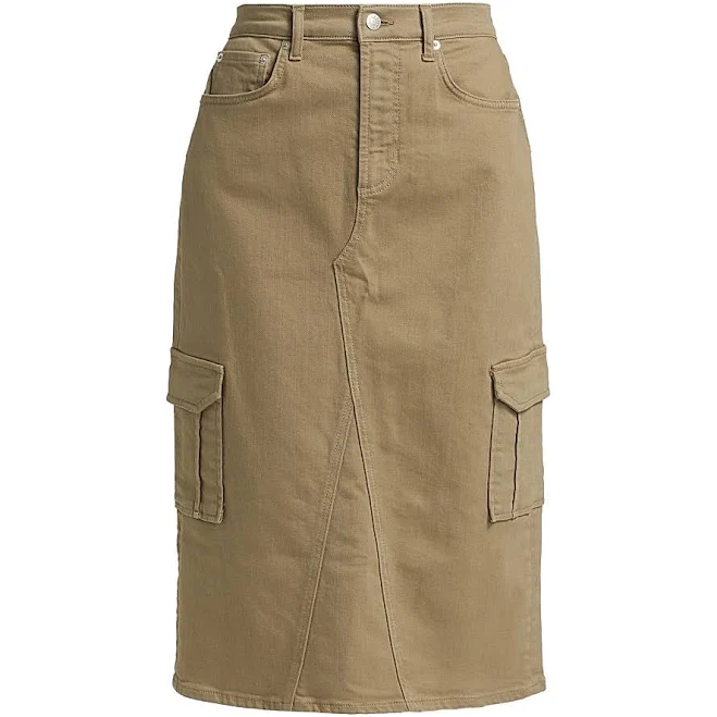 Rails Women's Highland Denim Midi Cargo Skirt