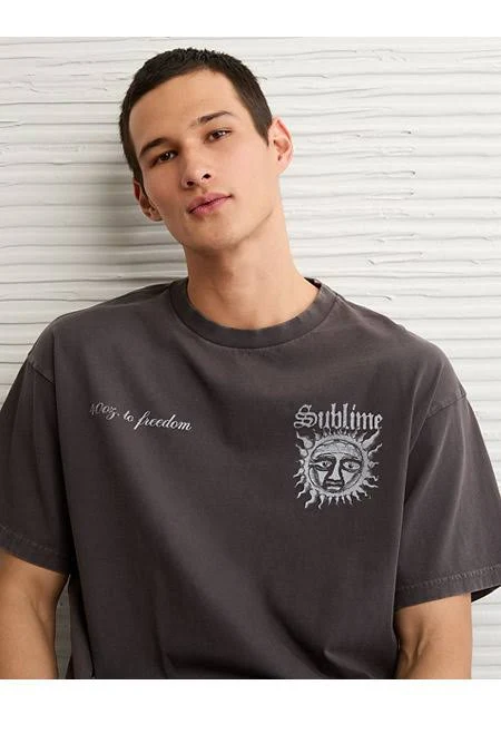 AE Men's Boxy Sublime Graphic T-Shirt