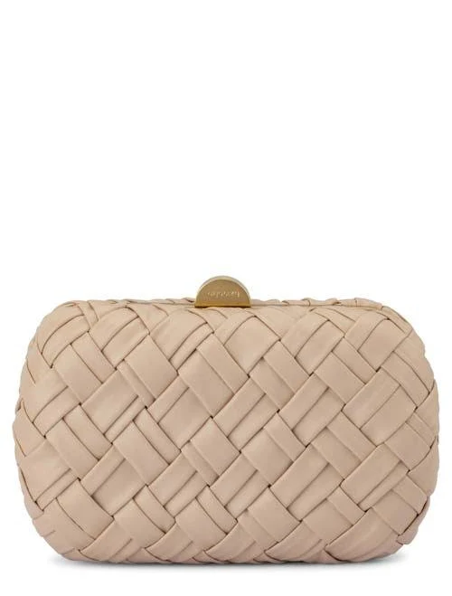 Olga Berg Haven Woven Clutch