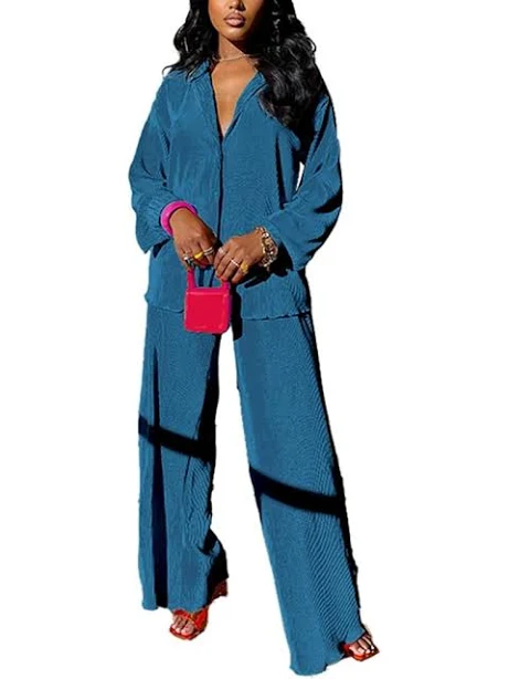 Women's Casual Linen 2 Piece Outfit