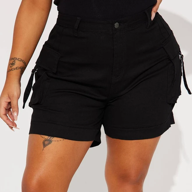 Fashion Nova Women's On A Mission Cargo Shorts