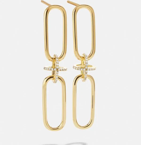 BaubleBar 18K Gold Vanessa Earrings