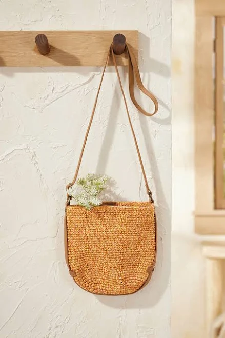 Sunset Woven Crossbody Bag