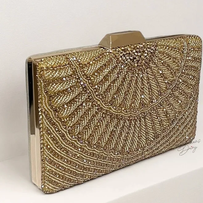 Crystal Evening Wristlet Purse