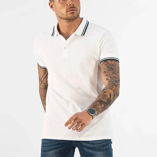 Morengar Polo Shirt with Contrast Collar