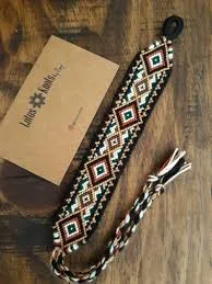 Bohemian Earth Color Wide Woven Friendship Bracelet For Women, Men, Girls / Thick Boho Weave Bracelet, Anklet for Gifts