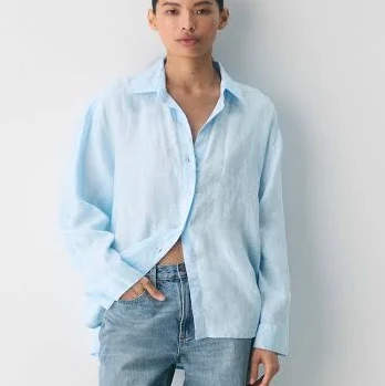 Aritzia Women's Babaton Archive Linen Shirt