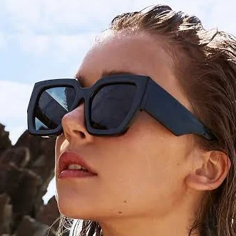 Bel Air Oversized Square Sunglasses by Free People