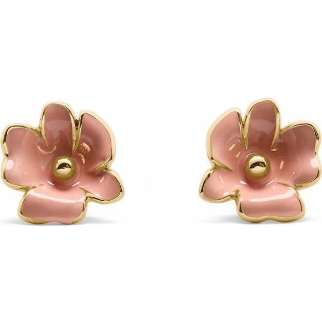 Kate Spade Golden Bloom Flower Stud Earrings