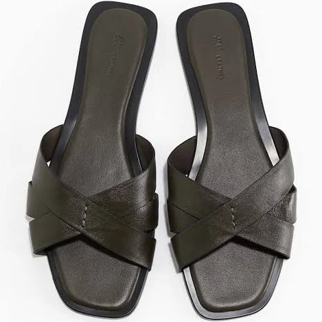 H&M Ladies Leather Sandals