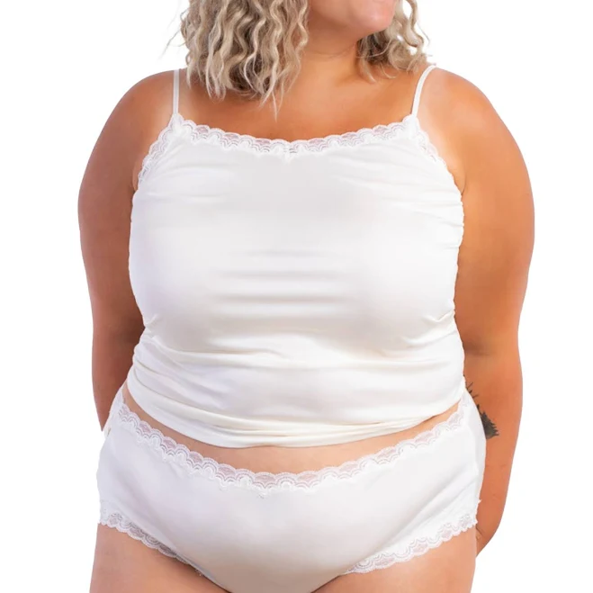 Uwila Warrior Women's Soft Silk Lace Camisole