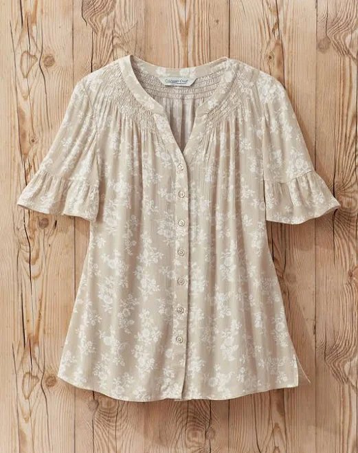 Whispered Bloom Blouse