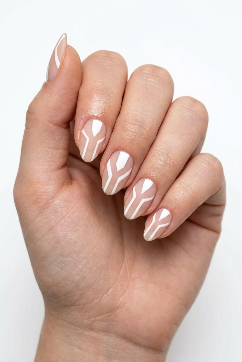 almond summer nails 2026 for fair skin outfit idea - fashion styling inspiration