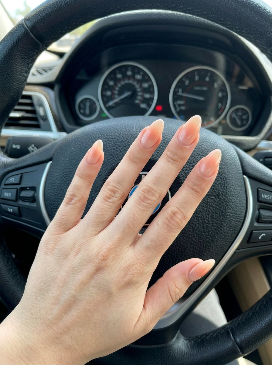 almond summer nails 2026 for fair skin outfit idea - fashion styling inspiration