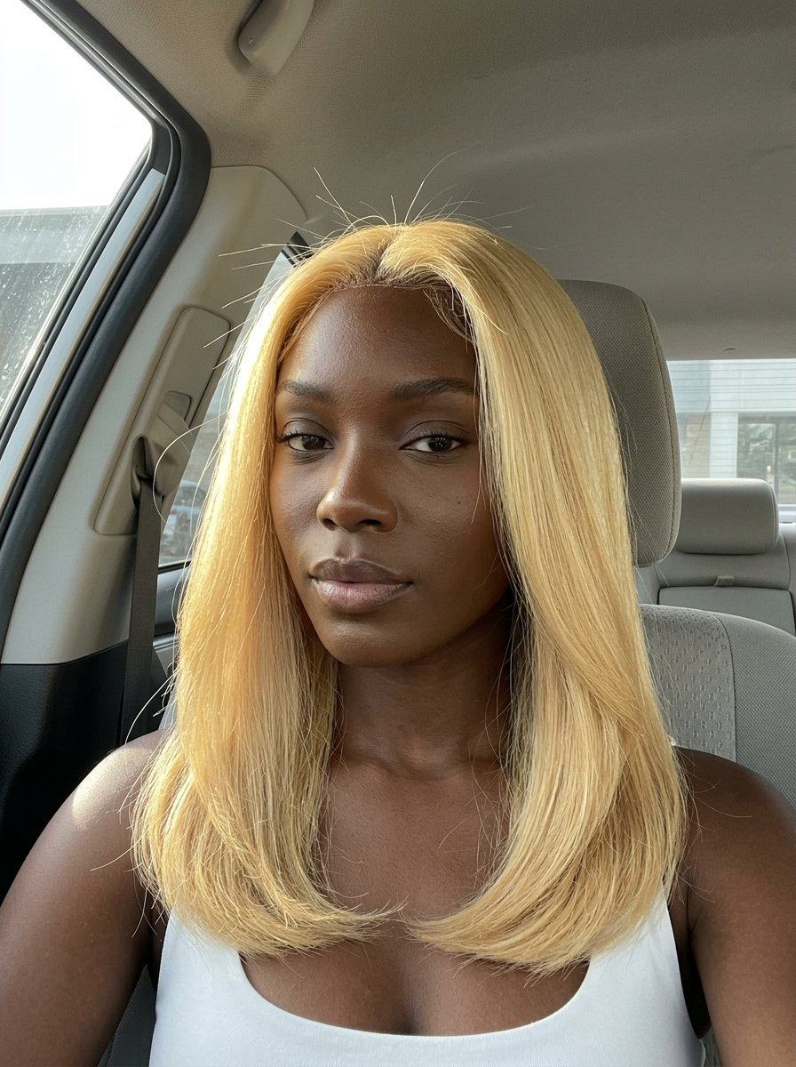 Butter Blonde All-Over 2026 long butter blonde all-over with creamy golden-yellow, full lightening β luxurious elegant event
