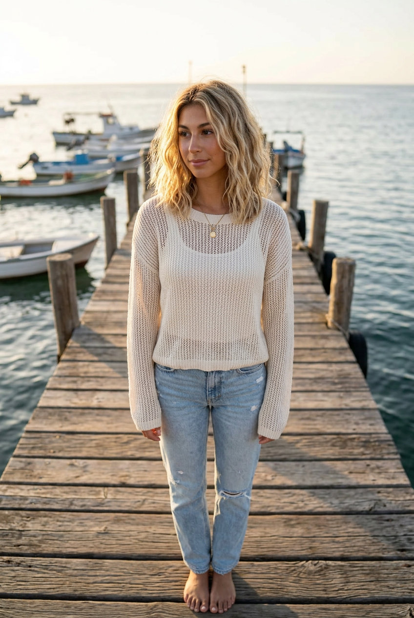 Beach Lob Waves: Buttercream Blonde 2026 shoulder-length buttercream blonde beach waves, loose textured waves, casual part β effortless daily