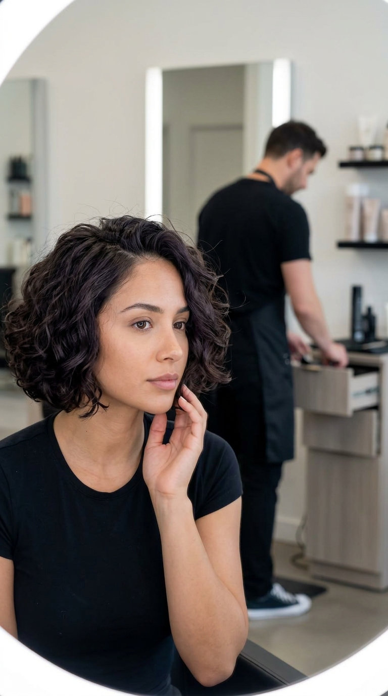 short italian bob haircut in deep espresso brunette with cool undertones for summer 2026