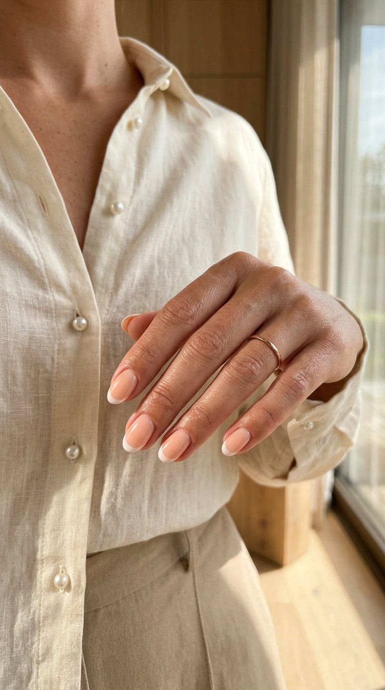 Fun Summer Nails 2026: Peach Fuzz Milky French Fun summer nails 2026: Peach Fuzz Milky French for weddings or daily wear. Clean-girl & elegant.