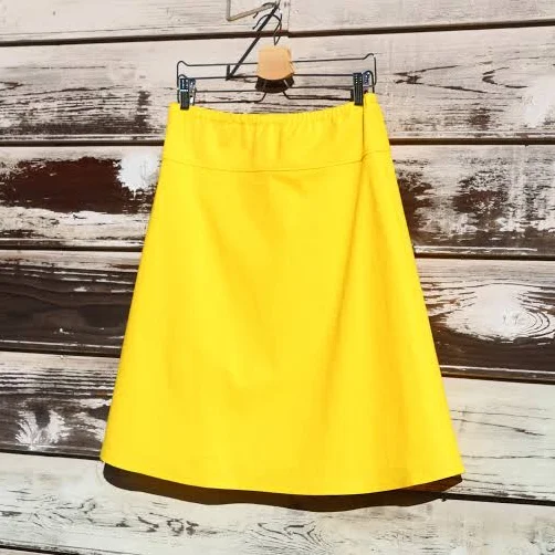 skirt A-Line Linen Blend Skirt with Elastic Waist Etsy - Seller $58
