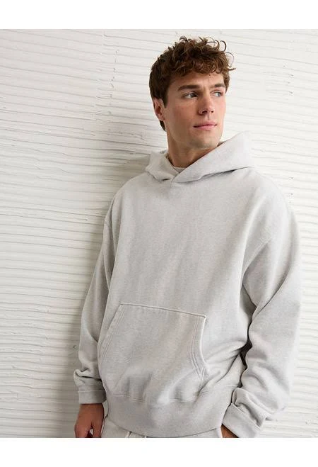 top AE Laidback Luxe Heavyweight Hoodie American Eagle Outfitters $23.98