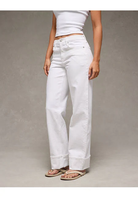 jeans AE Women's High-Waisted Stovepipe Jeans American Eagle Outfitters $39.99