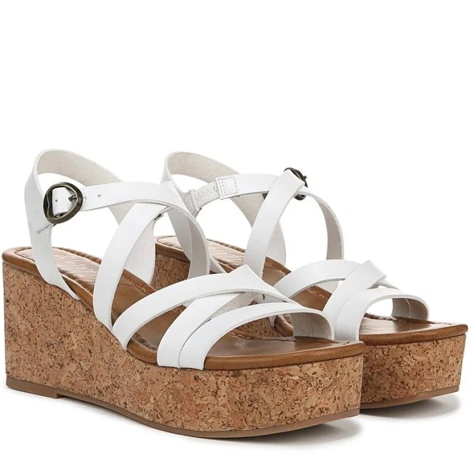 shoes Blowfish Malibu Women's Aurora Wedge Sandals Famous Footwear $34.99
