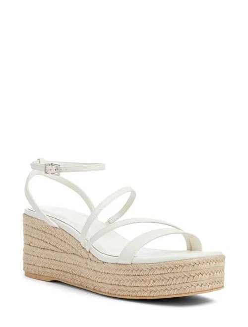 shoes BP. Coco Espadrille Ankle Strap Platform Wedge Sandal in Ivory Vanilla at Nordstrom, Size 6 Nordstrom $79.95