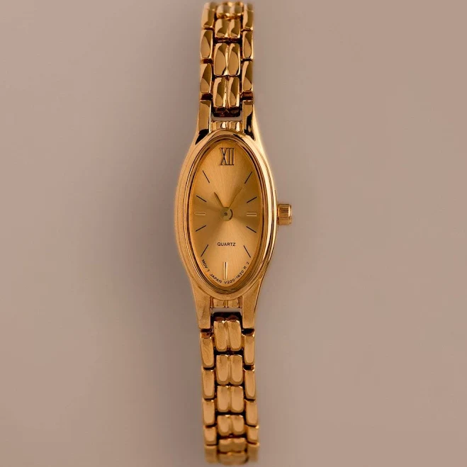 accessory Caitlyn Minimalist Slim Oval Link Watch Timepiece Caitlyn Minimalist $71.4