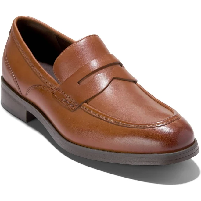shoes Cole Haan Men's Newmark Grand Penny Round Toe Loafers Macy's $140