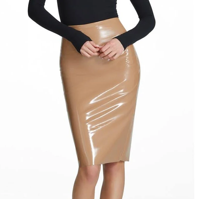 skirt Commando Women's Faux Patent Leather Midi Skirt Nordstrom Rack $49.97