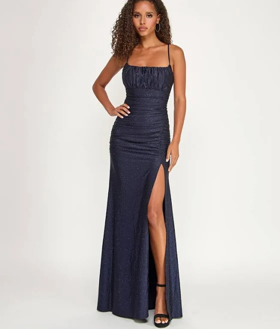 dress Emerald Sundae Juniors' Bodycon Glitter Gown Macy's $96.75
