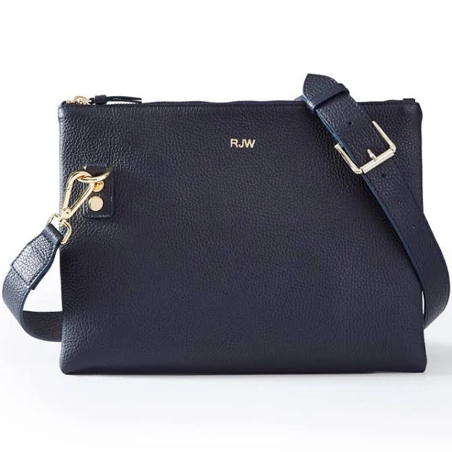 bag Essential Leather Zipper Crossbody Mark and Graham $159