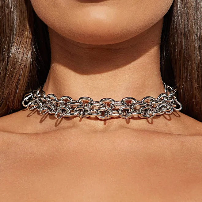 accessory Fashion Nova Gargantilla Chains For Me Choker Necklace Fashion Nova $5.99