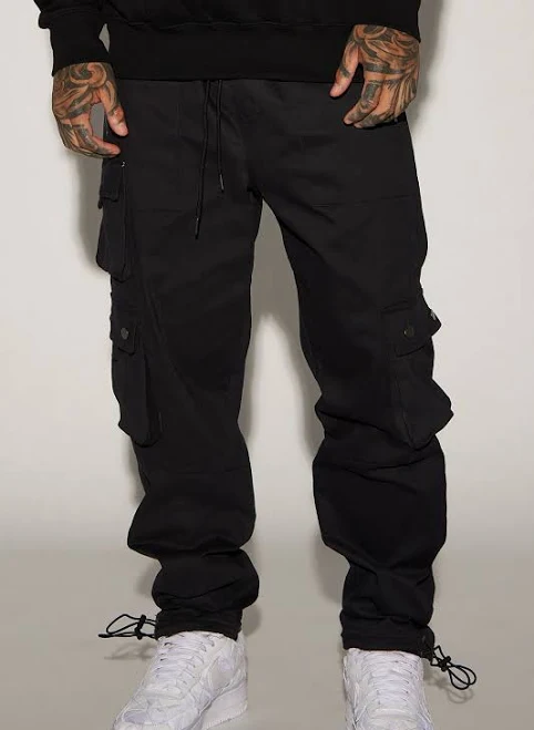 cargo pants Fashion Nova Men's Roaming Twill Cargo Pants Fashion Nova $34.99