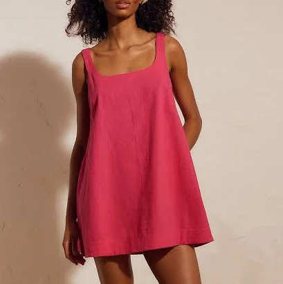 dress Free People Breezy Linen Mini Dress Free People $60