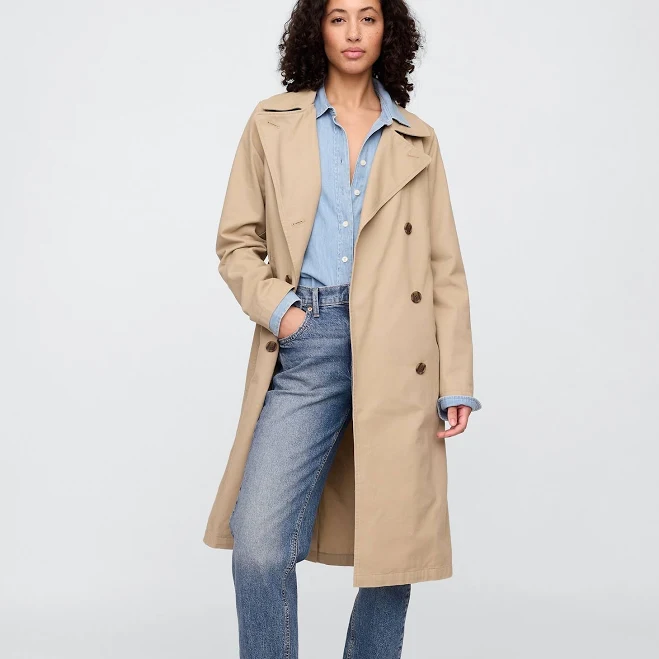outerwear Gap Women's Modern Trench Jacket Gap Factory $77.99