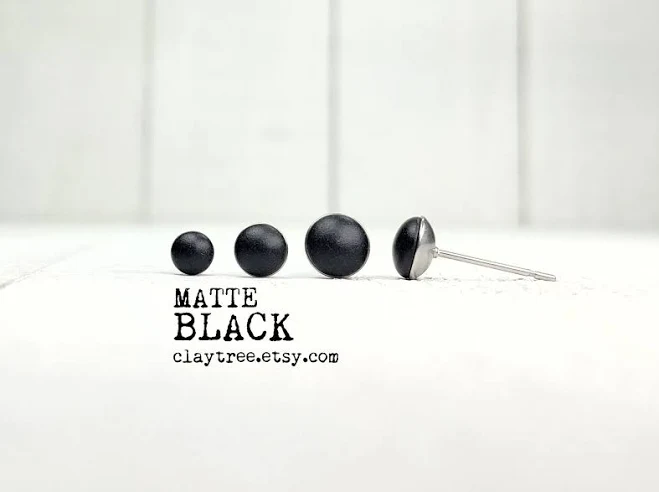 accessory Hypoallergenic Surgical Steel Stud Earrings Etsy - Seller $14.58